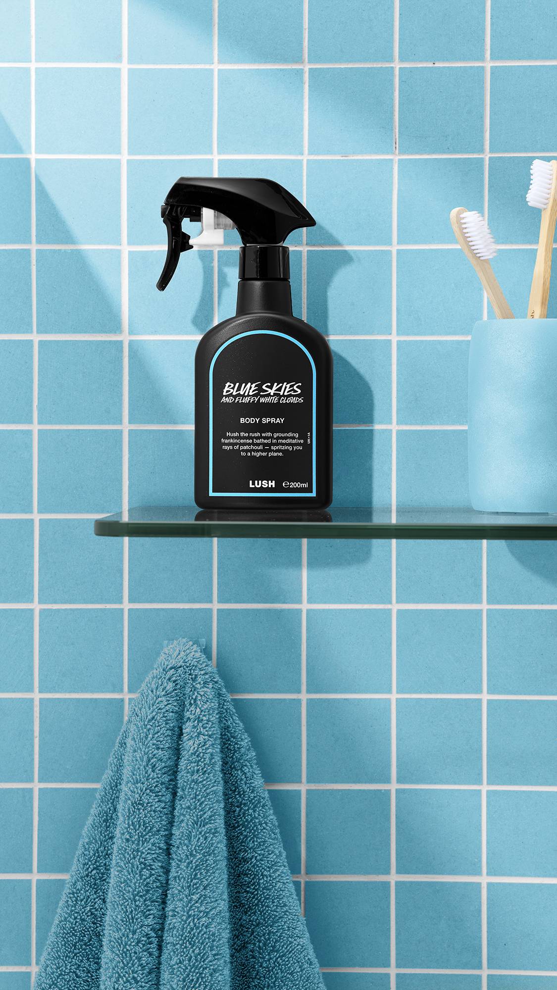 Blue Skies And Fluffy White Clouds