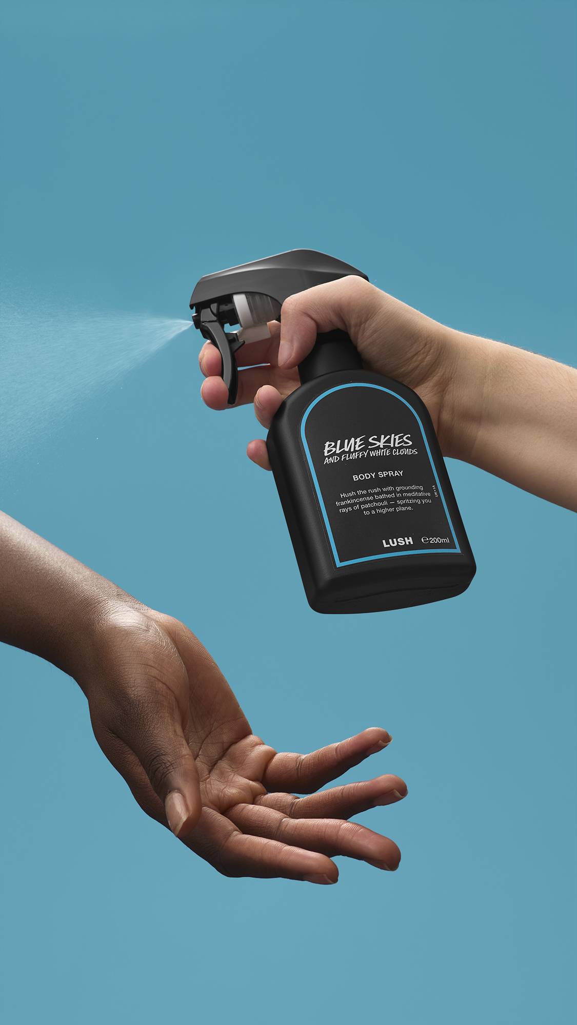 Blue Skies And Fluffy White Clouds